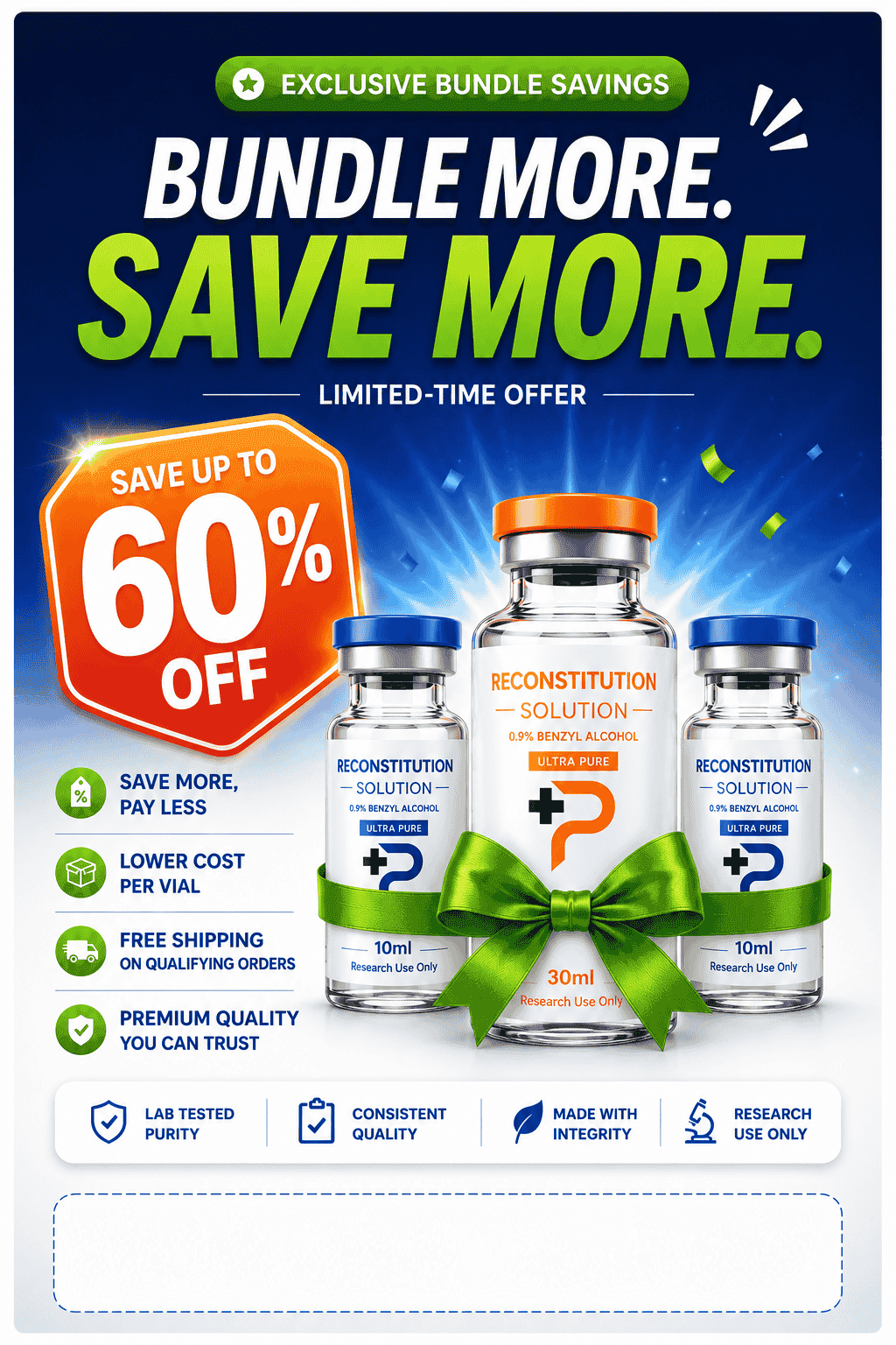 Bundle More. Save More. Limited-time offer